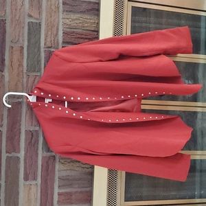 Blazer with Shoulder Pads